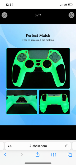 Funda Protectora Verde para Mando