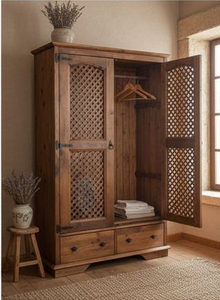 Armario Rústico Colonial Madera Maciza