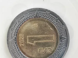 Moneda Mexicana 1 Pesos