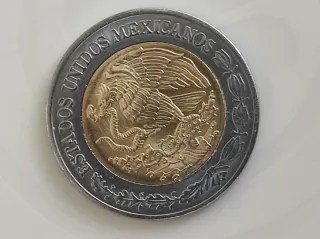 Moneda Mexicana 1 Pesos