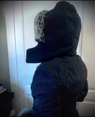 Cazadora BELSTAFF tipo biker. Talla S/M