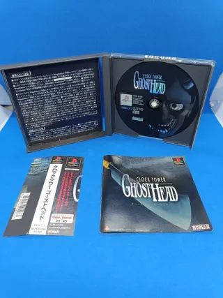 Clock Tower ghost head - ps1 - japan jap ntsc