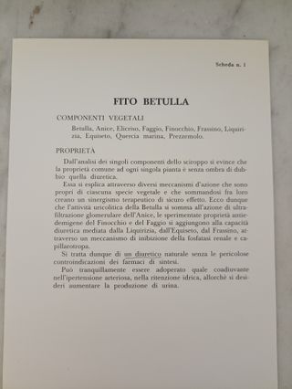 Osservazioni su sciroppi a base di piante