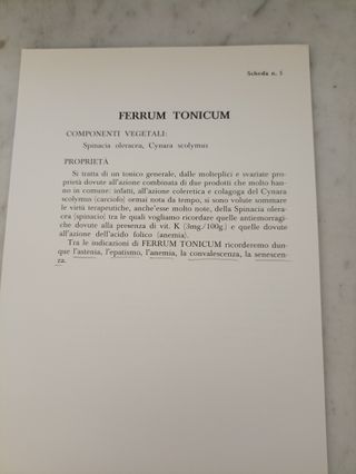 Osservazioni su sciroppi a base di piante