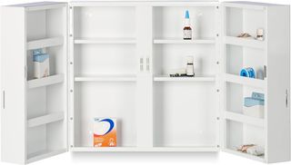 Armario Botiquín Acero 11 Compartimentos