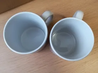 2 Tazas Mr Puterful (Mundo y Pinza)