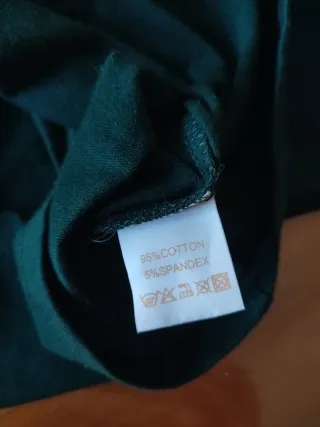 Blusa Precchio verde con bordado