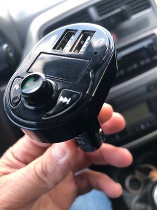 Usb mp3 bluetooth coche lo del movil por la radio