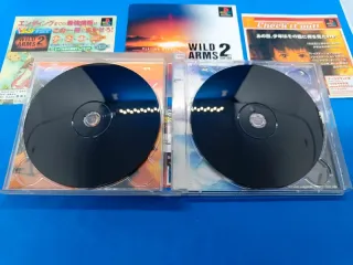 Wild arms 2 - sony playstation 1 ps1 - japan jap