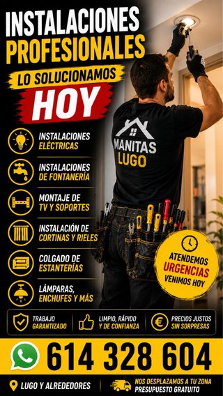 Manitas en Lugo | Montaje y reparaciones