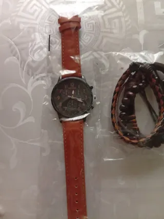 Reloj MSCXDK Negro y Marrón