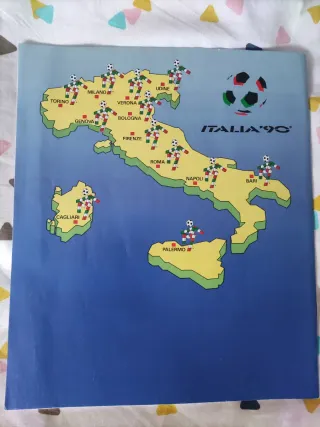 Álbum Panini Italia 90 Facsímil