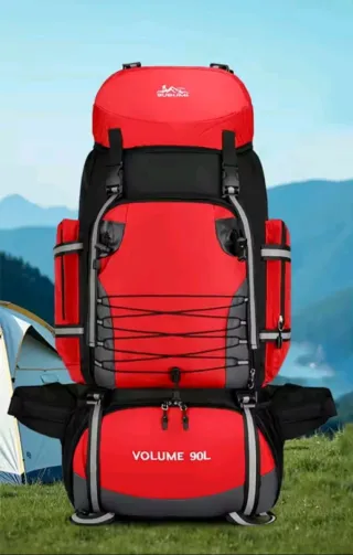 Mochila 90L Senderismo Montañismo Camping. Nueva