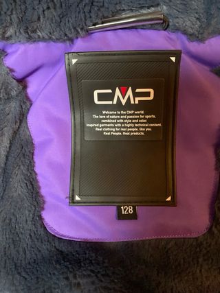 Anorak esquí infantil morado