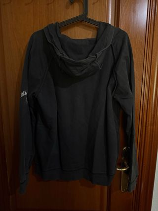 Sudadera Jack Daniels Negra con Cremallera unisex