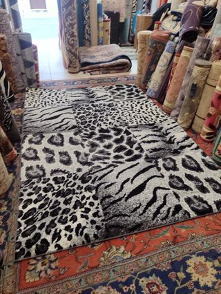 Alfombra diseño animal print