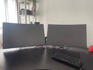 Brazo Soporte Doble Monitor 13-32