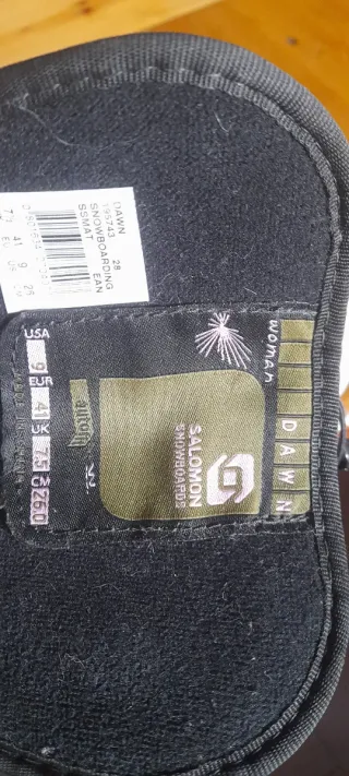 Botas de Snowboard Salomon woman Dawn Talla 41