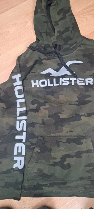 Sudadera Hollister Talla S Camuflaje