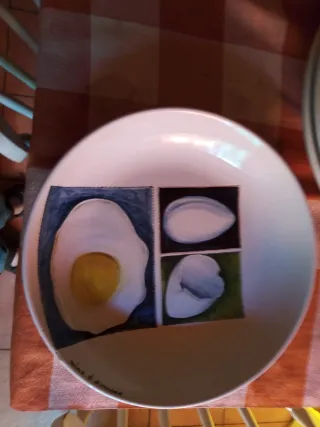 Piatti decorativi dipinti a mano