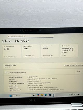 Lote 2x Dell Latitude 5310 i5-10th / 8Gb / 256Gb