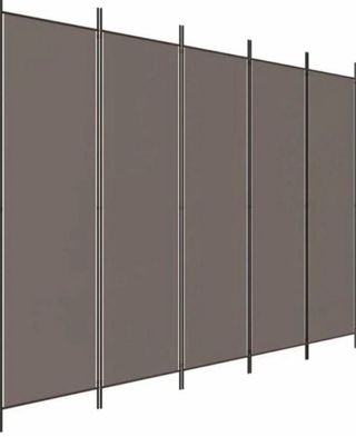 Biombo gris 250cm ancho x 220cm alto