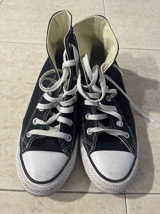 Converse Botas Negras Talla 40