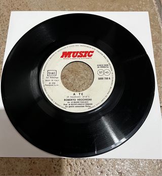 Vinile 45 giri Roberto Vecchioni A Te