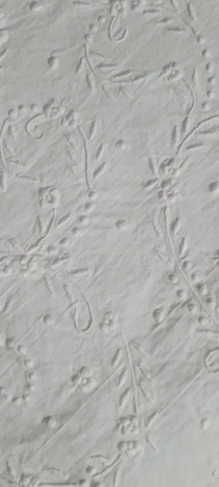 Sábanas antiguas bordadas a mano. Vintage