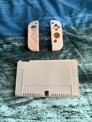 Funda Protectora Switch OLED Rosa