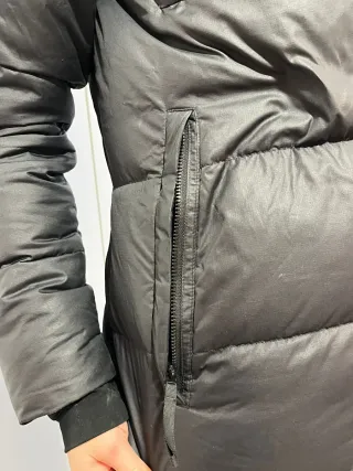 Abrigo acolchado Adidas negro