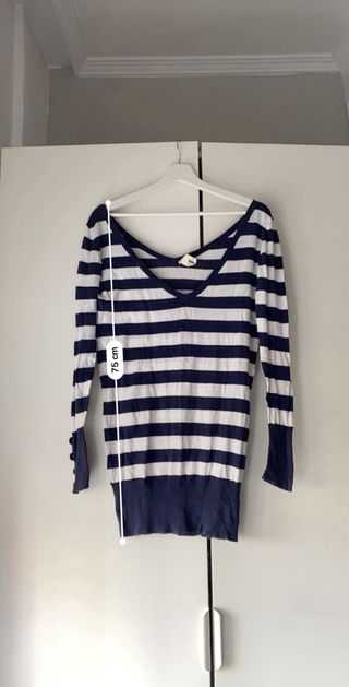 Camiseta de rayas Bershka