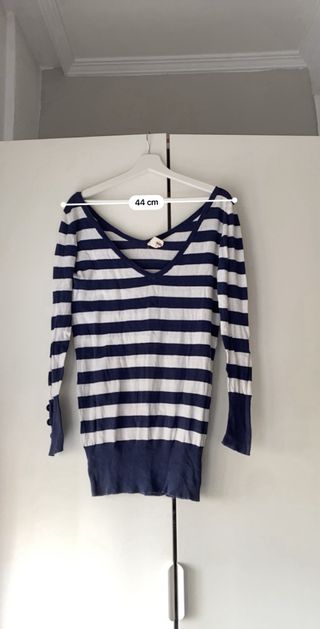 Camiseta de rayas Bershka