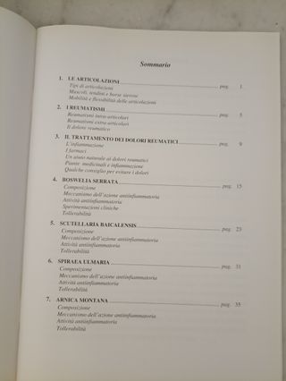 Il trattamento fitoterapico dei reumatismi