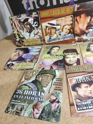 Pack 8 Películas DVD Clásicos del Oeste