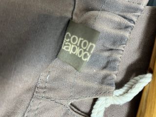 Hamaca de jardín tela y madera