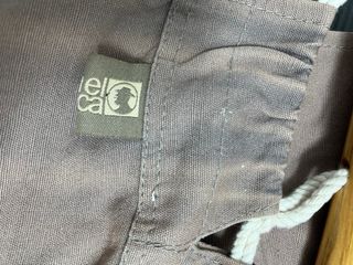 Hamaca de jardín tela y madera