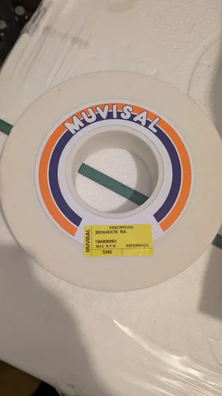 Muela esmeril MUVİSAL 200X40X75 RA