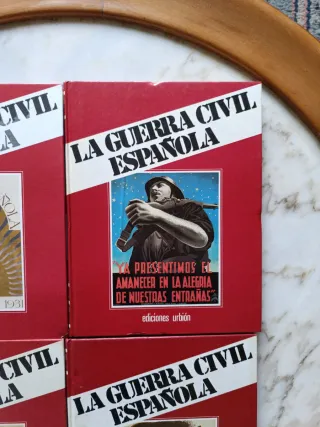 4 Tomos "La Guerra Civil Española"
