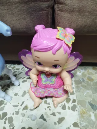 Lote Juguetes Unicornio, Caballo y Muñeca Hada