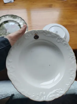 Juego de platos Johnson bros y George V NO ENVIO