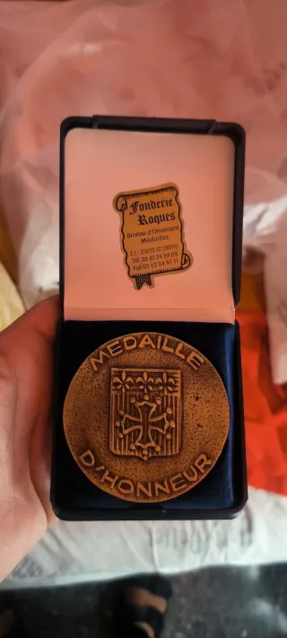 Medalla de Honor Bronce Fonderie Roques