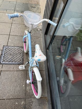 Bici infantil Frozen 16 pulgadas Decathlon