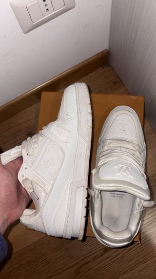 Louis Vuitton Trainer Bianche, prezzo trattabile