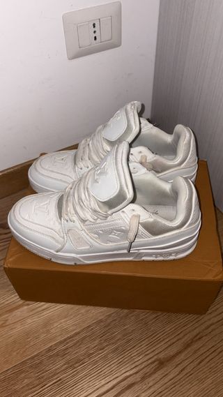 Louis Vuitton Trainer Bianche, prezzo trattabile