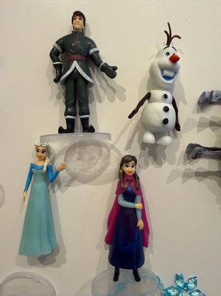 Figuras Frozen Elsa Olaf Sven Kristoff