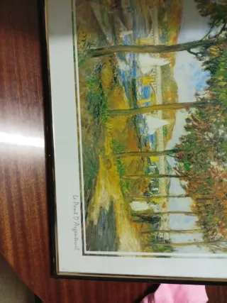 Cuadro Le Pont d'Argenteuil Renoir