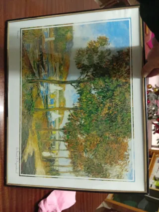 Cuadro Le Pont d'Argenteuil Renoir