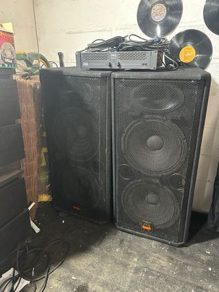 Equipo de Sonido IMG Stage Line Negro