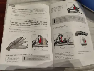 Hamaca Babybjörn Roja y Negra